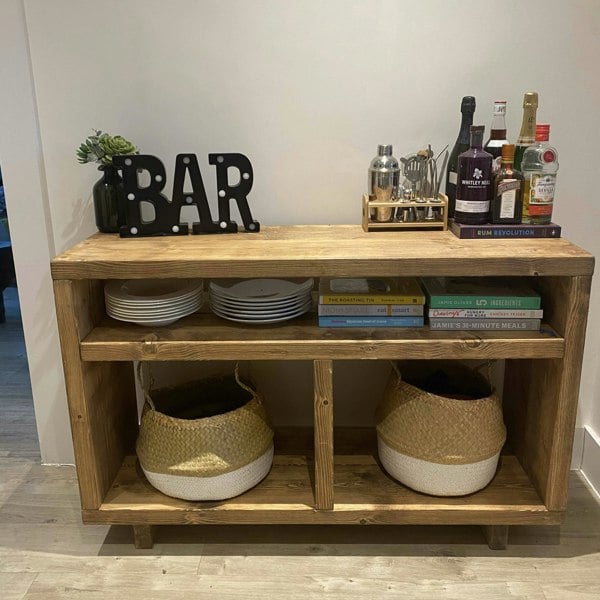 The Bespoke Carpentry Co Sideboard with Open Storage