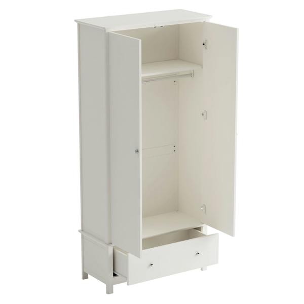 Core Products Nairn 2 Door & 1 Drawer Wardrobe