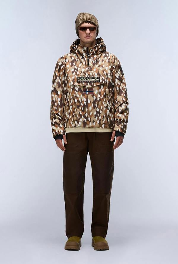 Napapijri Rainforest Next All Over Print Anorak Jacket