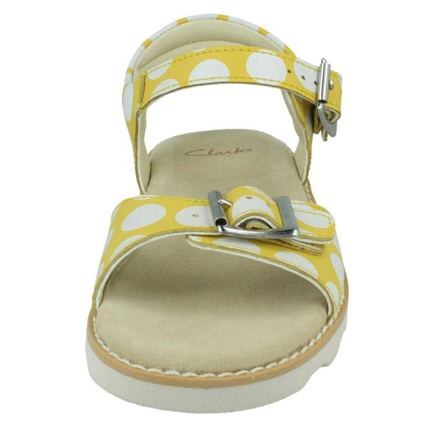 Clarks Girls Clarks Casual Summer Sandals Crown Bloom K