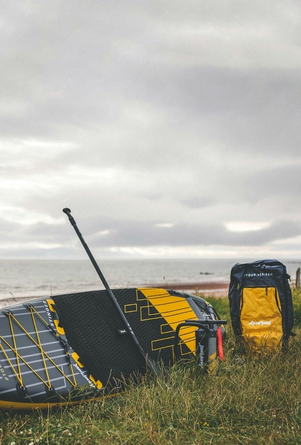 Aquaplanet STINGER Explorer 12'8" Inflatable Paddle Board Package