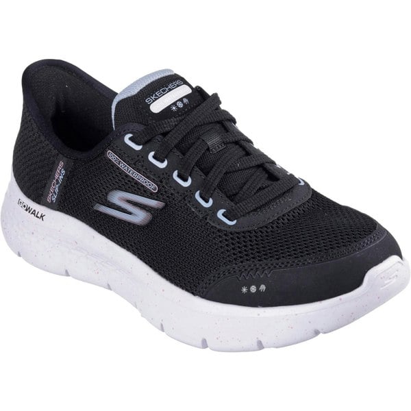 Skechers Go Walk Flex Clear Creek Women's Trainers in Black/Mauve