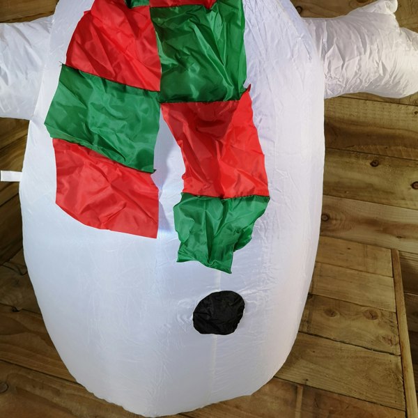 Samuel Alexander 4ft (120cm) LED Outdoor Christmas Inflatables Snowman Indoor Light Up Decorations
