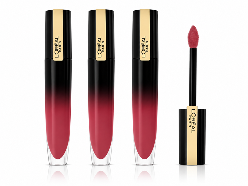 L'Oréal Paris 3x Brilliant Signature Liquid Lipstick 6.4ml - 302 Be Outstanding