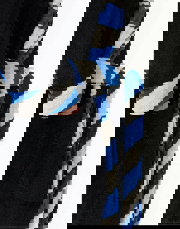 Harry Potter Unisex Black Ravenclaw Hooded Bathrobe