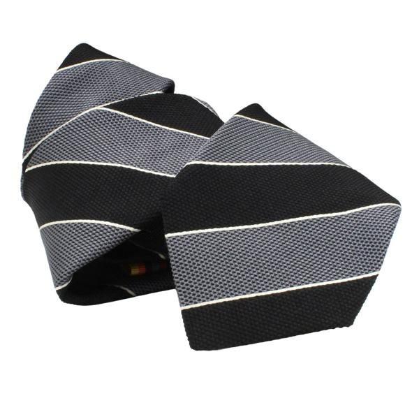 Paul Smith woven silk striped tie