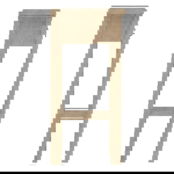 Furniture To Go Barcelona Bedside Table with 1 Drawers in Jackson Hickory Oak