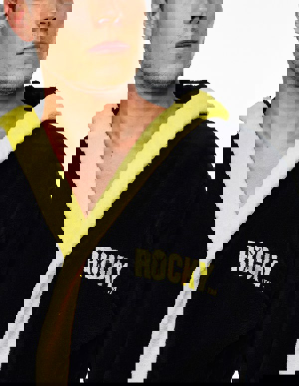 HomeSpace Direct Rocky Italian Stallion Hooded Bathrobe