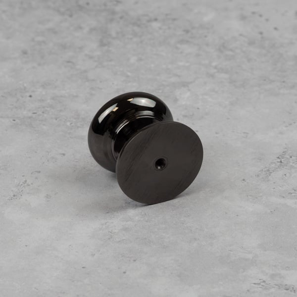 Handle & Home Black Nickel Knob and Cup Handle