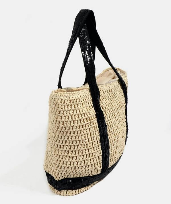 Pia Rossini Octavia - Straw Tote Bag