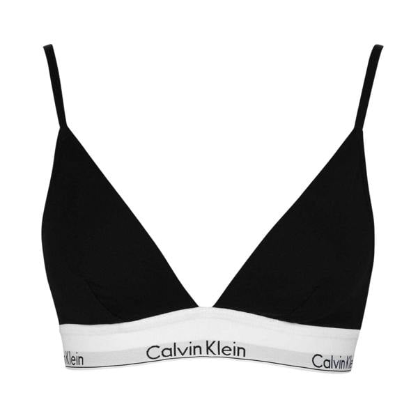 Calvin Klein Womens/Ladies Cotton Bra - Black - 