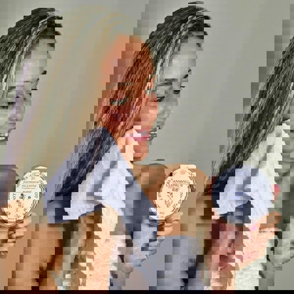 Calendula Balm on model