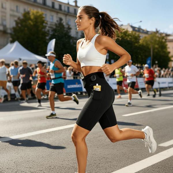 Anniou Women's Racing Compression Shorts
