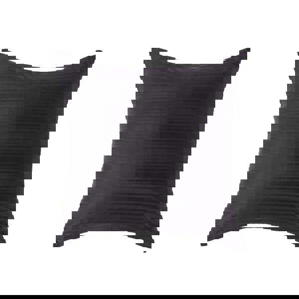 HOMESCAPES Silky 330 TC Egyptian Cotton Satin Stripe Pillowcase, European Size