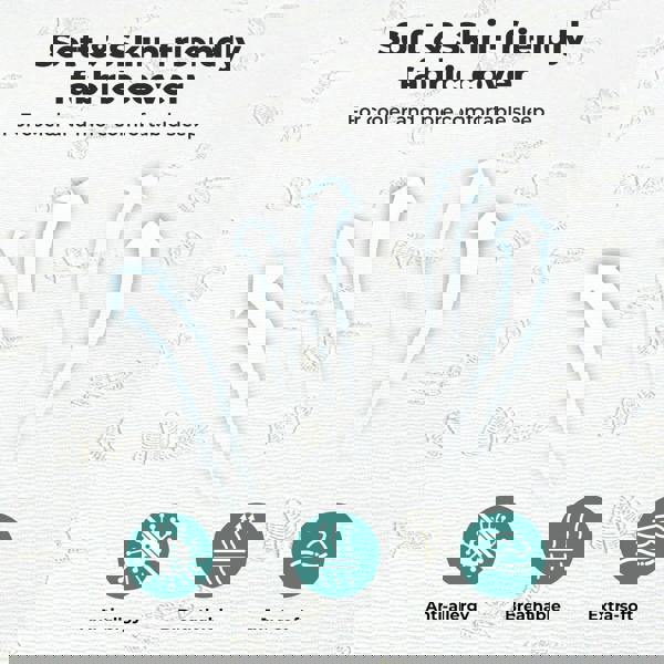 Lavio Mattress Topper Memory Foam Super King Dual Layer Pressure Relief Washable