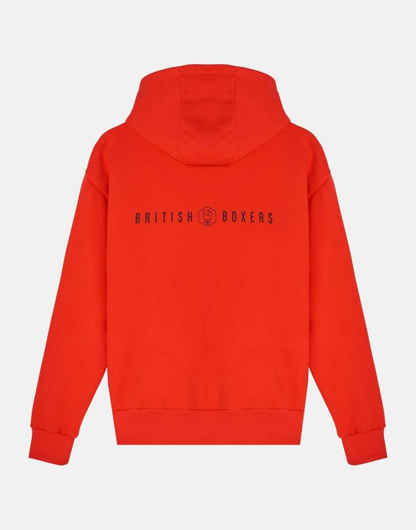 British Boxers Paul Mullin British Boxers Hoodie – Reynolds Red