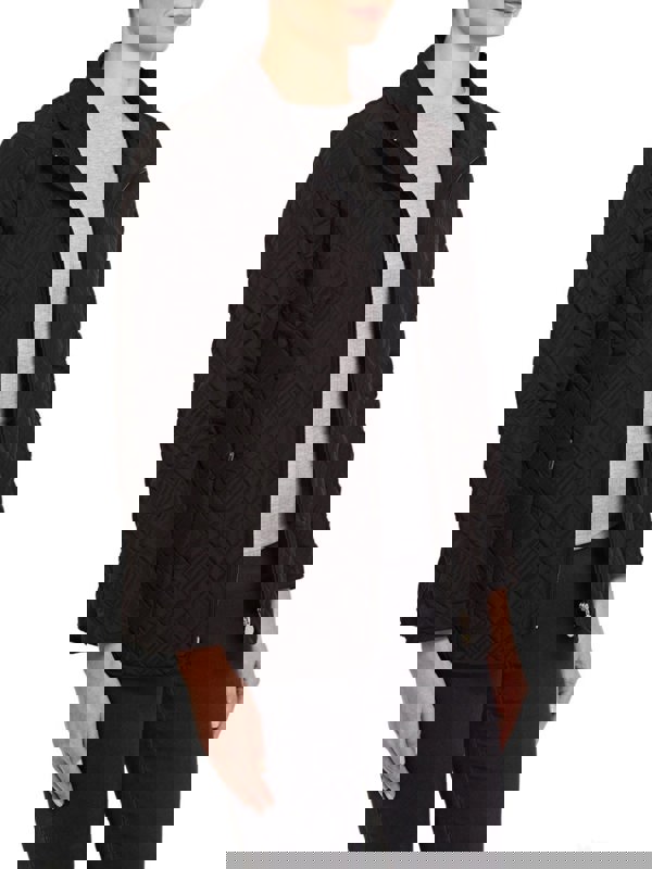 PennyPlain Diamond Quilt Jacket - Black