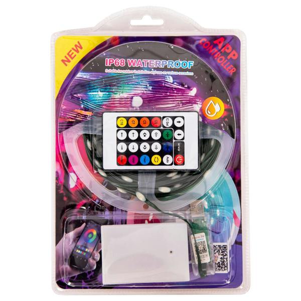 RGB+W LED Strip Rope Lights, 10m and 20m, USB or Battery Powered with Remote and App Control image 8