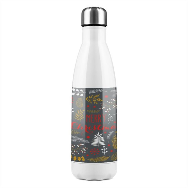 Benjamin Tate Design New Year'S Christmas Dining Stainless Steel Bottle