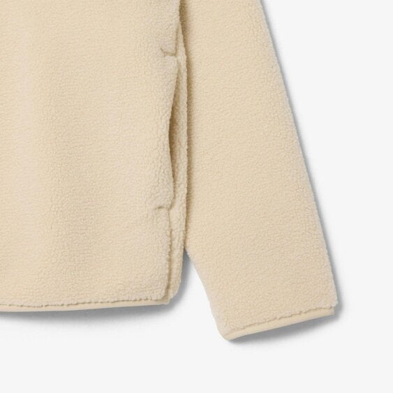 Lacoste BH8672 High Neck Sherpa Jacket