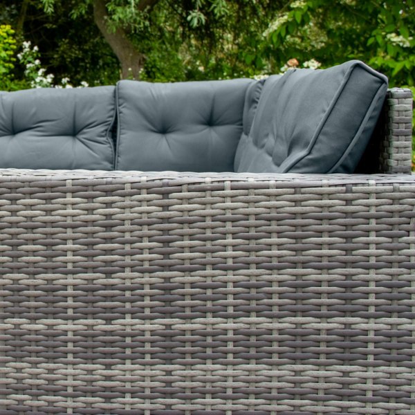 Jardi Rattan Corner Set - Grey