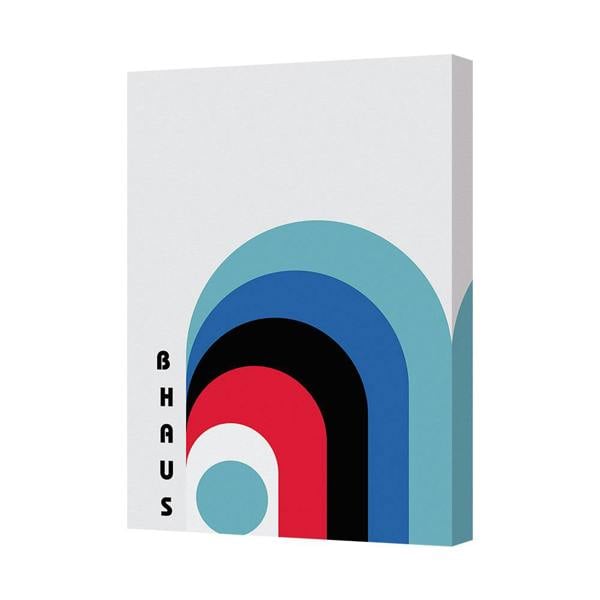 Benjamin Tate Design Abstract Arch Canvas Wall Art B Haus Modern Retro Design