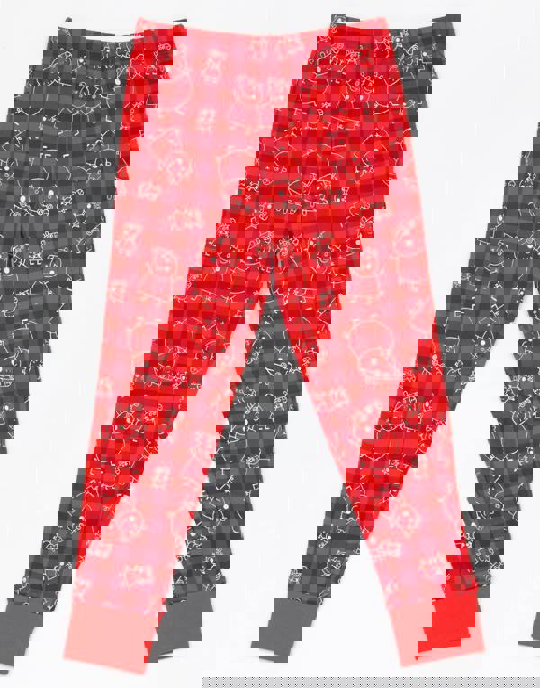 Peppa Pig Boys Red Long Sleeve Long Leg Pyjama Set [dis]