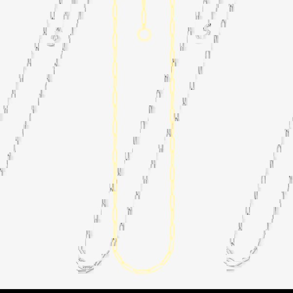 THOMAS SABO Gold Tone Oval Open Link Chain X0254-413-39