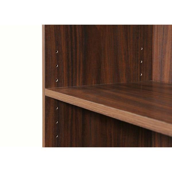 Timber Art Design 4 Tier Bookcase Tall Display Shelving Storage Unit Wood Furniture