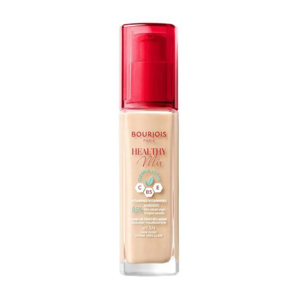 Bourjois Paris Bourjois Healthy Mix Clean and Vegan Foundation 30ml - 49.5N Fair Ivory