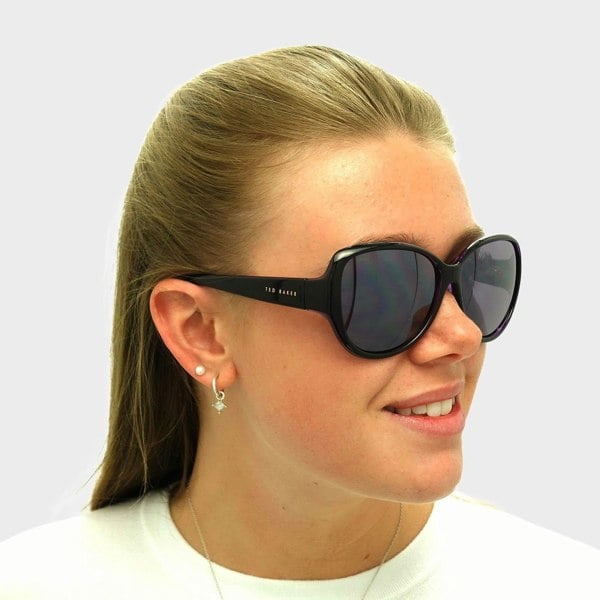 Ted Baker Sunglasses TB1394 Shay 007 Black Purple Purple