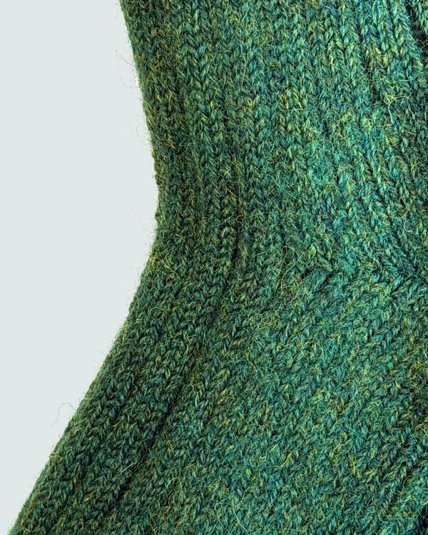 Jemsox British Wool Boot Socks – Celtic Green | 100% British Wool Luxury Boot Socks