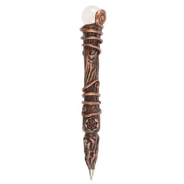 Serano Energy Clearing Aura Quartz Crystal Wand Pen