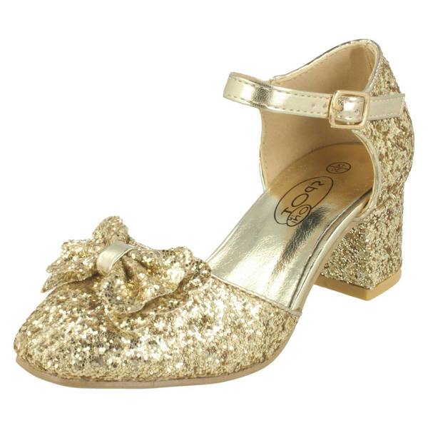 Spot On Girls Spot On Glitter Party Shoes H3081