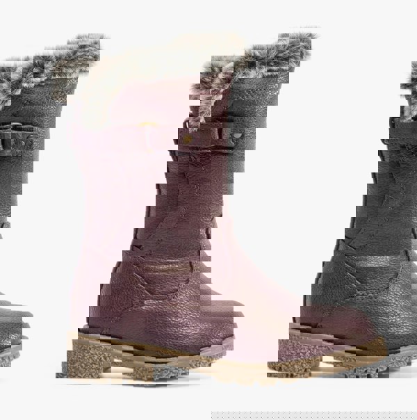 Heavenly Feet CHARLOTTE Girls Calf Boots Purple