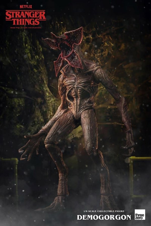 Threezero Demogorgon Stranger Things Articulated Figure 1:6 Scale Threezero 3Z02630W0