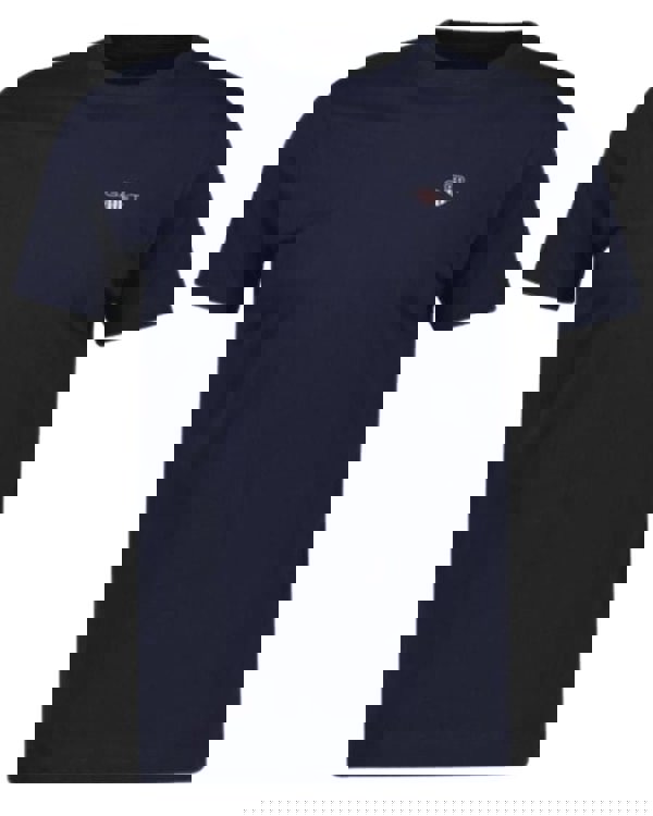 GantPyjama SetJersey T-Shirt & Shorts Pyjama Set, NavyBoxers - and - Briefs.net