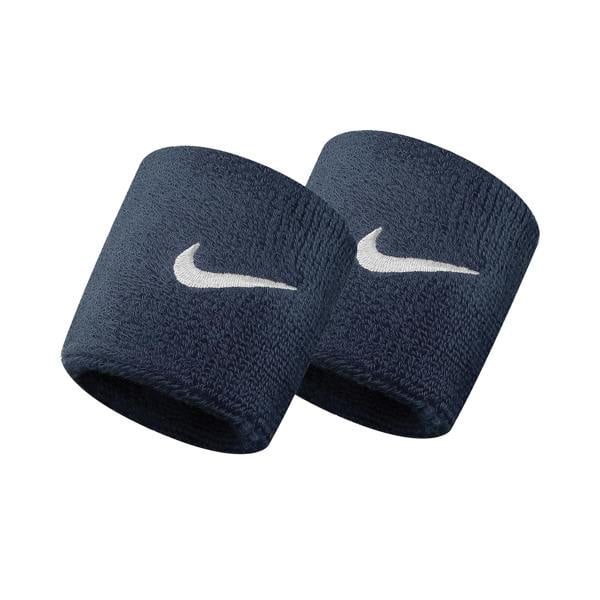 Nike Unisex Adults Swoosh Wristband (Set Of 2) - Navy - 