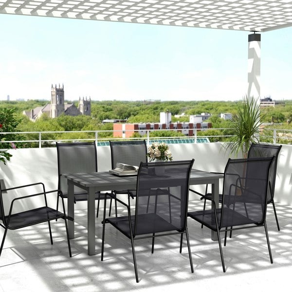 Extendable Outdoor Dining Table