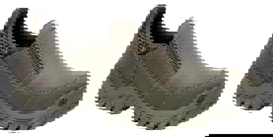 Caterpillar Threshold Mens Slip On Casual Leather Trainer Shoes