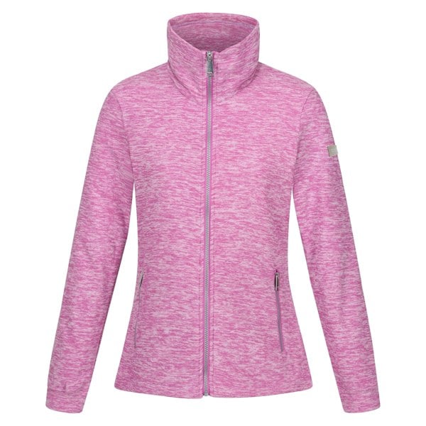 Regatta Women's Azaelia Marl Full Zip Fleece Jacket - Radiant Orchid