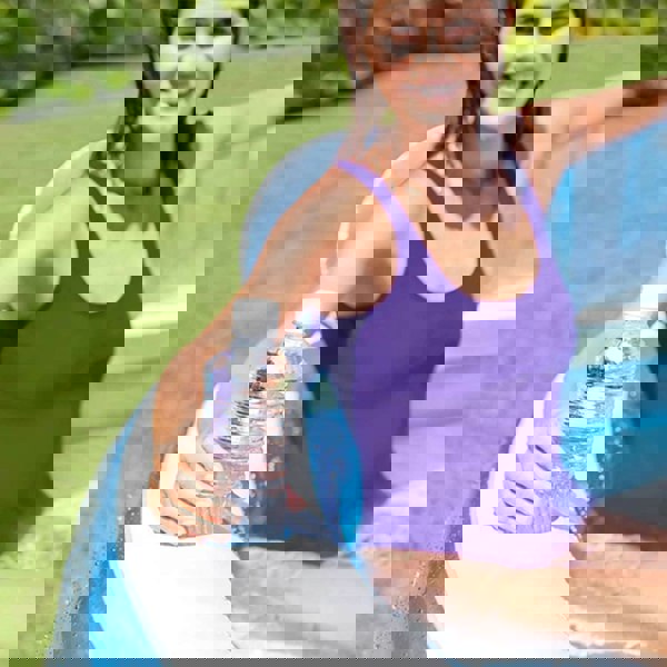 Intex Swim Center Family Lounge Pool with Built-In Seats