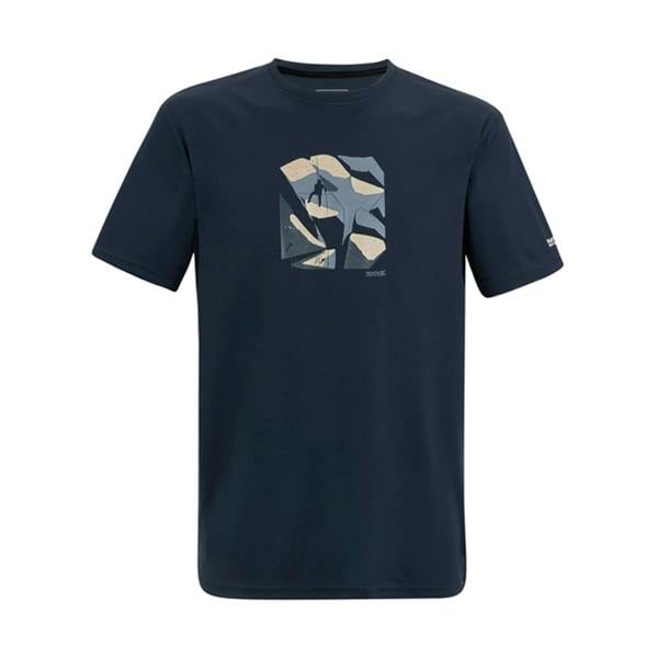 Regatta Mens Fingal Rock Climber T-Shirt - Navy - 