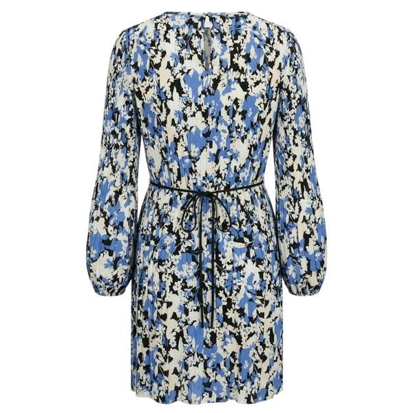 Hugo Womens/Ladies Recycled Polyester Long-Sleeved Dress - Blue - 