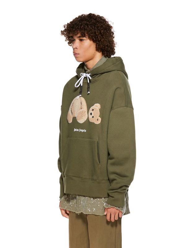 Palm Angels Kill The Bear Hoodie - Green