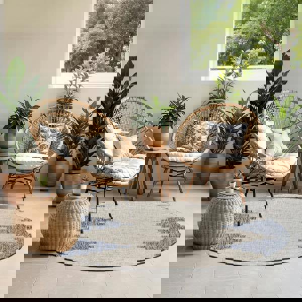 Livabliss Eagean-Global Blue Grey Taupe Off-White In- & Outdoor Rug