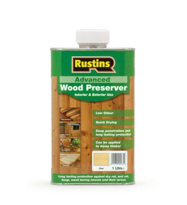 Rustins Advanced Wood Preserver Clear