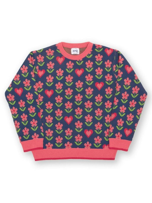 Kite Girls Organic Queen Of Hearts Jumper
