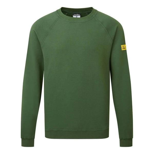 Anti-Static ESD Sweatshirt - Hi-Vis Trousers