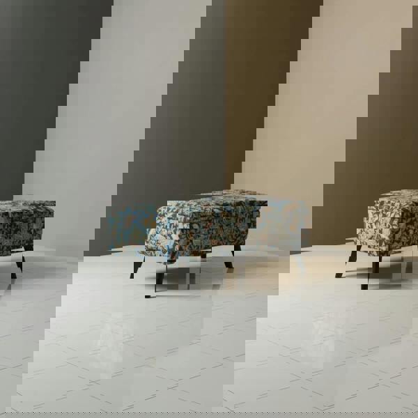 Multi-purpose bench seat in iLiv Heritage Fabric Midnight for UK apartments